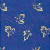 Gift Wrap Gold Leaves 23"x72"